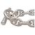 Chaîne d'ancre Hermès HERMES Chaine d'Ancre MM Bracelet SV925 Silver - vista 5