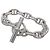 Chaîne d'ancre Hermès HERMES Chaine d'Ancre MM Bracelet SV925 Silver