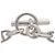 Chaîne d'ancre Hermès HERMES Chaine d'Ancre MM Bracelet SV925 Silver - vista 4