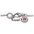 Bulgari BVLGARI B-zero1 Save the Children Bracelet SV925 Ceramic Silver Black - vista 4