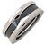 Bulgari BVLGARI B-Zero1 Save the Children Ring SV925 Schwarze Keramik #49 US4.5