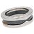 Bulgari BVLGARI B-Zero1 Save the Children Ring SV925 Schwarze Keramik #49 US4.5 - Ansicht 7