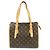 Louis Vuitton Monogram Popincourt Haut Shoulder Bag Brown M40007