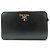 Cartera compacta bi-fold PRADA de piel Saffiano Negra 1ML225