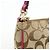 COACH Borsa a mano e a tracolla 2Way in pelle e tela Signature Beige Pink - vista 13
