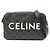 Céline Borsa a tracolla messenger CELINE Triumph in pelle Marrone Nero