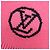 Louis Vuitton Echarpe LV Collage Wool 100% Scarf Stole Pink M71136 - vista 15