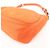 Autre Marque Borsa a tracolla e borsa a mano PRADA in nylon e pelle con logo triangolare, Orange - vista 12