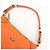 Autre Marque Borsa a tracolla e borsa a mano PRADA in nylon e pelle con logo triangolare, Orange - vista 6