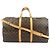 Louis Vuitton Monogram Keep All Bandouliere 55 Boston Bag M41414
