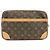 Louis Vuitton Monogram Compiegne 28 Pouch Clutch Bag Brown M51845