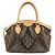 Borsa a mano e a tracolla Louis Vuitton Monogram Tivoli PM Marrone M40143