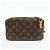Borsa Louis Vuitton Monogram Pochette Marly Bandouliere Brown M51828 - vista 2
