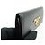 PRADA Logo Saffiano Leather 4 Ring Key Case Key Holder Black - view 11