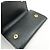 PRADA Logo Saffiano Leather 4 Ring Key Case Key Holder Black - view 16