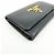 PRADA Logo Saffiano Leather 4 Ring Key Case Key Holder Black - view 7