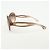 Gafas de sol JIMMY CHOO Plastic Oval Cat Eye Transparent Brown - vista 4