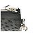JIMMY CHOO Pochette in pelle con stelle embossed e borchie Wristlet Pouch Black - vista 15