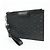 JIMMY CHOO Pochette in pelle con stelle embossed e borchie Wristlet Pouch Black - vista 3