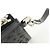 JIMMY CHOO Pochette in pelle con stelle embossed e borchie Wristlet Pouch Black - vista 9
