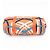 Hermès HERMES Airsilk Duffle 38 Borsa a Tracolla e a Mano in Pelle e Seta Arancione - vista 5