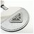 Portachiavi con charm in pelle Saffiano con logo Triangle PRADA Argento 1TL489 - vista 5