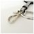 Portachiavi con charm in pelle Saffiano con logo Triangle PRADA Argento 1TL489 - vista 8