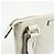 Borsa a spalla GUCCI Sherry GG Supreme PVC Leather Ivory 153244 - vista 18