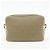 Borsa a tracolla in pelle jacquard logo PRADA Beige White 1BH089 - vista 2