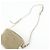 Borsa a tracolla in pelle jacquard logo PRADA Beige White 1BH089 - vista 5