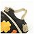 Borsa Tote CHANEL COCO Mark Cruise Collection in tela Camellia e corda Nero - vista 6