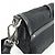 Borsa a tracolla PRADA in nylon e pelle Saffiano con logo triangolare Nero BT0464 - vista 13