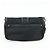 Borsa a tracolla PRADA in nylon e pelle Saffiano con logo triangolare Nero BT0464 - vista 2