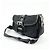 Borsa a tracolla PRADA in nylon e pelle Saffiano con logo triangolare Nero BT0464 - vista 3