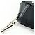 Borsa a tracolla PRADA in nylon e pelle Saffiano con logo triangolare Nero BT0464 - vista 8