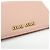 MIU MIU Logo Madras Leder Bi-fold Compact Wallet Pink - Ansicht 12