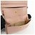 MIU MIU Logo Madras Leder Bi-fold Compact Wallet Pink - Ansicht 20