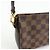 Louis Vuitton Damier Trousse Makeup Accessory Pouch Brown N51982 - vista 18