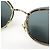 Occhiali da sole CHANEL in plastica Nero Oro 56□17 140 3N 4264 - vista 8