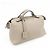 FENDI BY THE WAY Borsa a mano 2Way in pelle Medium Greige 8BL124 - vista 4