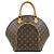 Borsa a mano Louis Vuitton Monogram Ellipse MM Brown M51126