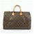 Louis Vuitton Monogram Speedy 40 Borsa a Mano Borsa Boston Marrone M41522 - vista 2