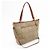 Borsa a tracolla e Tote 2Way COACH Signature PVC Leather Beige Brown - vista 4