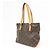 Louis Vuitton Monogram Cabas Piano Tote Bag Hand Bag Brown M51148 - vista 3