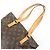 Louis Vuitton Monogram Cabas Piano Tote Bag Hand Bag Brown M51148 - vista 6