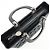 Borsa a mano 2Way Christian Dior Cannage Large in pelle d'agnello nera - vista 20