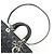 Borsa a mano 2Way Christian Dior Cannage Large in pelle d'agnello nera - vista 6