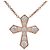 Collana Croce Trapezio GRAFF Diamante K18 750PG Oro Rosa