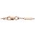 Collana Croce Trapezio GRAFF Diamante K18 750PG Oro Rosa - vista 5