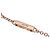 Collana Croce Trapezio GRAFF Diamante K18 750PG Oro Rosa - vista 6